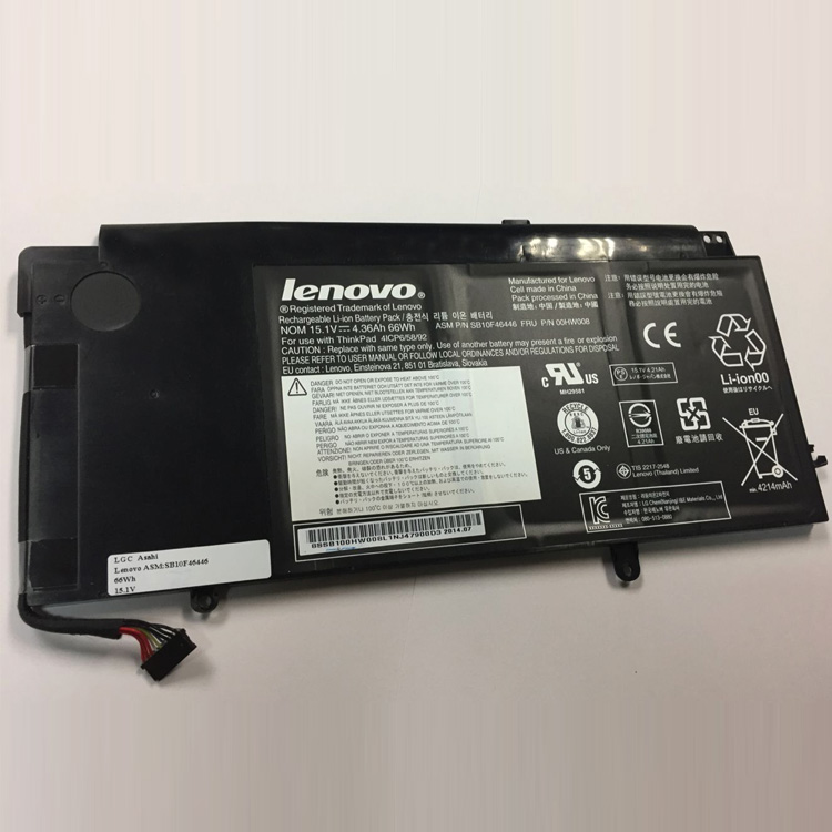 Batterie pour portable LENOVO ThinkPad Yoga 15 20DRS02AGE