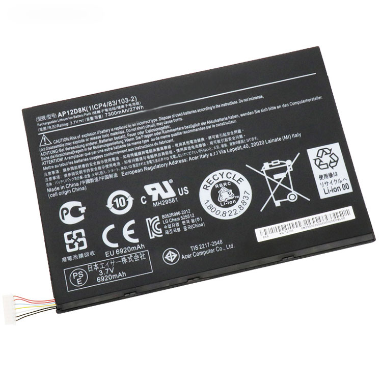 Batterie pour portable ACER ICONIA TAB A3-A10