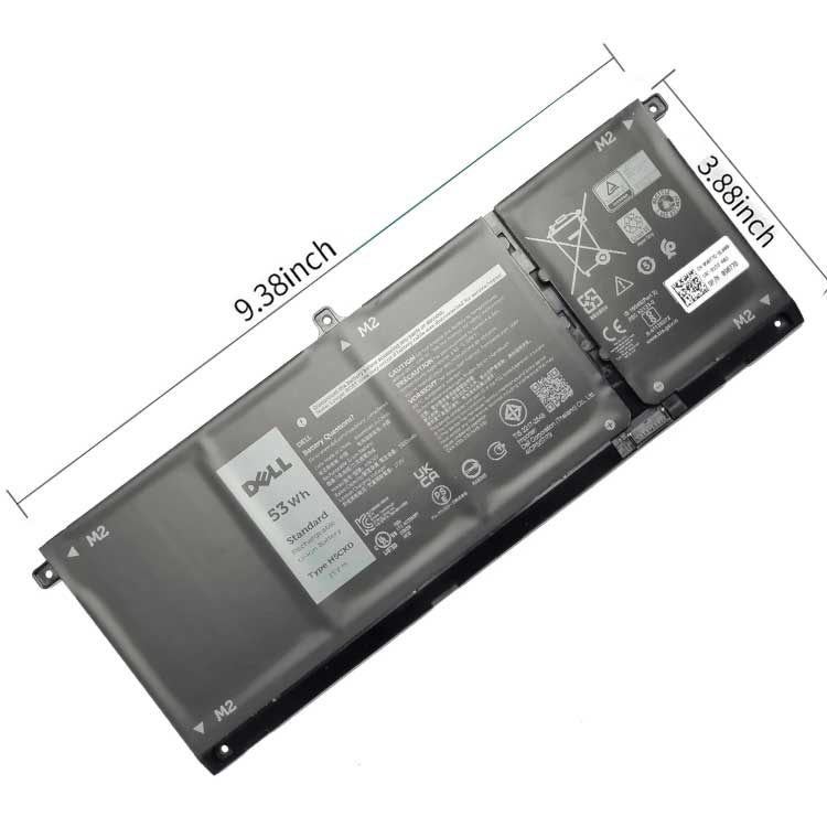 Batterie pour portable Dell Inspiron 7306 2-in-1(Silver)