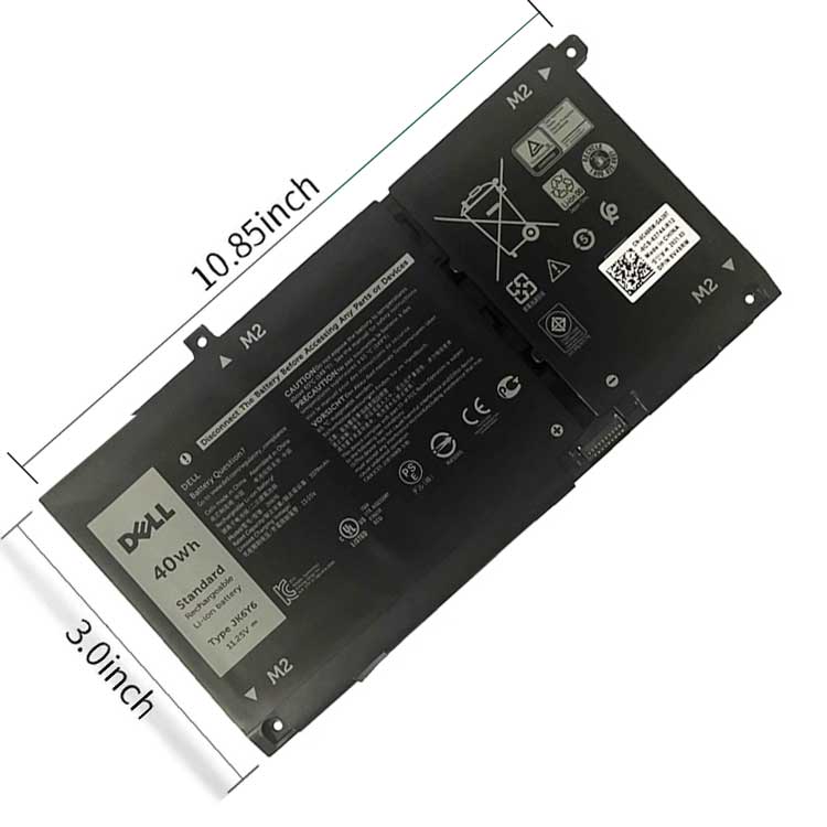 Batterie pour portable Dell Inspiron 7306 2-in-1 Silver