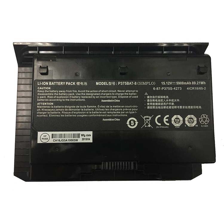 Batterie pour portable CLEVO X911-765MS-47J