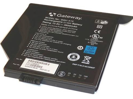 GATEWAY m460 PC portable batterie