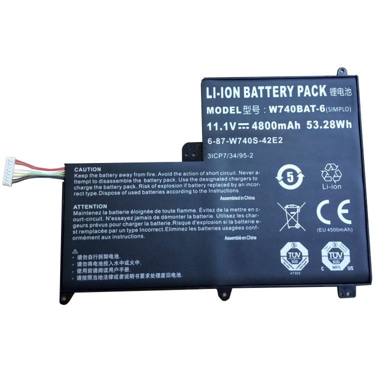 Batterie pour portable CLEVO 3ICP7/34/95-2